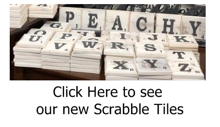 Weathered Scabble Tiles